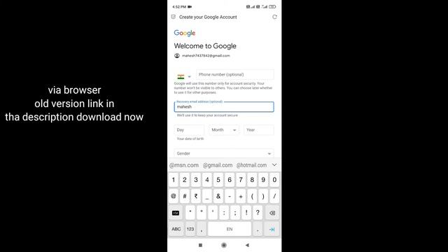 unlimited gmail account credit via browser old version se #unlimited gmail account смотреть онлайн