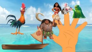 Finger Family Nursery Rhymes For Toddlers with Disney Moana #NurseryRhymes | Star Kid Zone