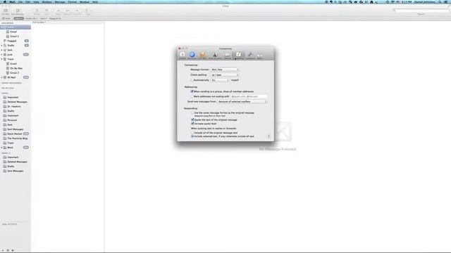 How to Switch Default Email Address in Mac Mail смотреть онлайн