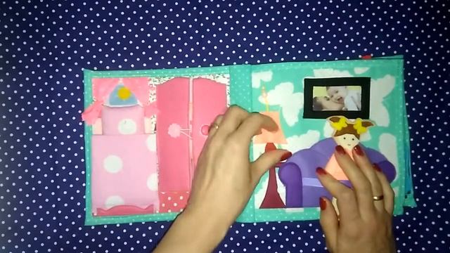 Развивающая книга из фетра.Кукольный домик.✓12 смотреть онлайн