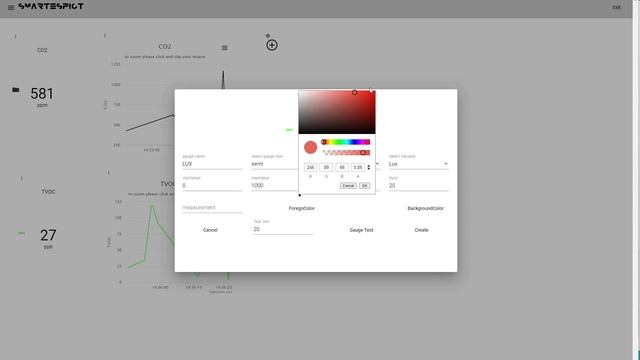 Air Monitor (CO2,Tvoc,Lux,Temp,Hum) NodeMCU ESP8266 IOT Dashboard смотреть онлайн