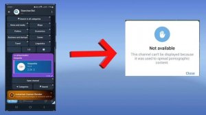 This channel cannot be displayed telegram android & ios error Solved | Latest trick 2024