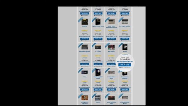 Waves Plugins Annual Sale "EXTRA 50%" + 10% Coupon Code!!!