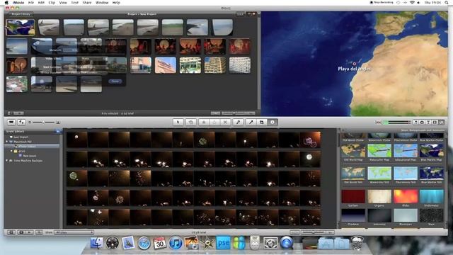 How To Add A Animated Map In iMovie 11 смотреть онлайн