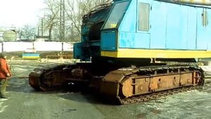 Работа крана СКГ 63/100