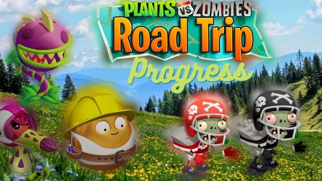 Pvz Road Trip Progress 3 rośliny,2/3 zombie nowy update bety смотреть онлайн