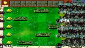 Plants vs Zombies : Insect Peashooter Team Use Plant Food