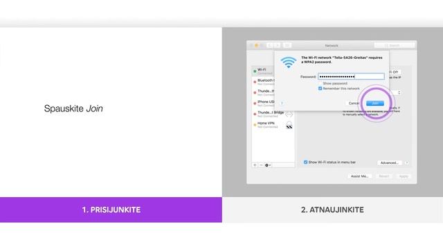 Kaip prisijungti prie namų Wi-Fi? Prisijungiant su Mac OS смотреть онлайн