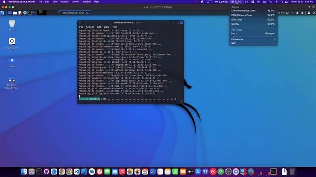 Quick install Kali on Mac M1 Parallels смотреть онлайн
