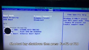 LENOVO G580 BOOT MENU AND BIOS SETUP /BOOT MENU KEY / SETTINGS
