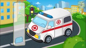 "Puzzle Car 2" educational video for kids and toddlers - KGS TV