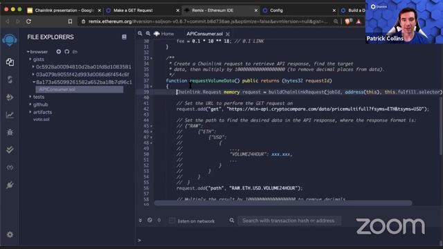 ETHOnline 🛠️ Chainlink: Integrating any off-chain data into your smart contracts смотреть онлайн