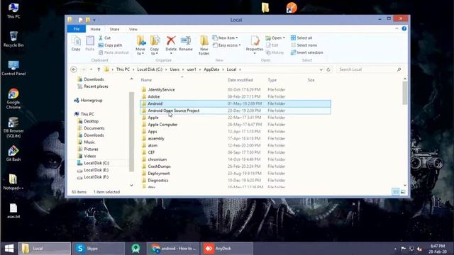 how to fully uninstall android studio windows 10 | Android studio tutorial 2020