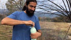 Caveman's Coffee on Sand in Nature - Turkish Style Tsetsi & Jelio. Кафе на Пясък с Цеци и Жельомир