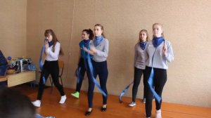 Флешмоб Голубая лента