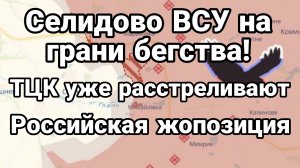 Селидово ВСУ НА ГРАНИ БЕГСТВА!! РАССТРЕЛ ТЦКшников Российская ЖОППОЗИЦИЯ