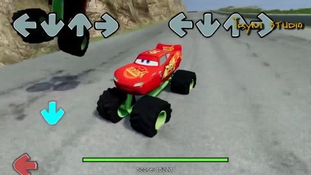Mad McQueen.EXE & Great Police McQueen & Mac Truck In BeamNG.Drive - Coffin Dance Cover
