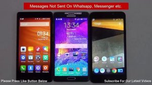 Android Troubleshooting- Whatsapp, Messenger, WeChat Messages Not Sent On Android Phone