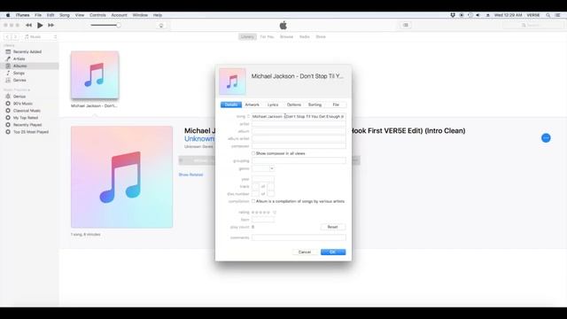 Create MP3 version in iTunes 12 смотреть онлайн