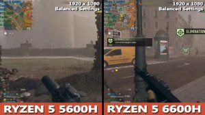 AMD Ryzen 5 5600H vs Ryzen 5 6600H Gaming Benchmark Test in 2024 | Lenovo IdeaPad Gaming 3 |