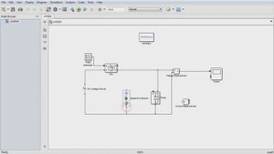 Моделирование импульсного стабилизатора напряжения в среде MATLAB. Авт. Кандаурова Л., Дятлов П.