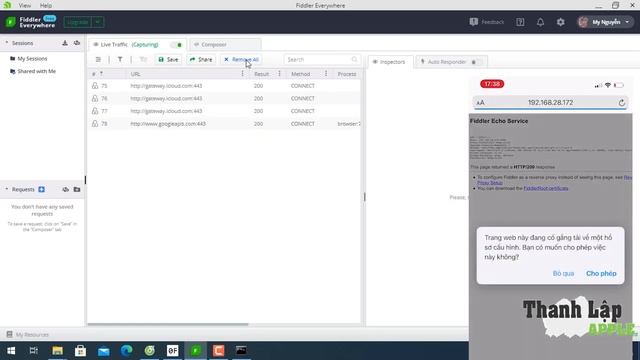 Hướng dẫn OFF icloud thông qua proxy (fiddler) đơn giản dễ hiểu nhất. смотреть онлайн
