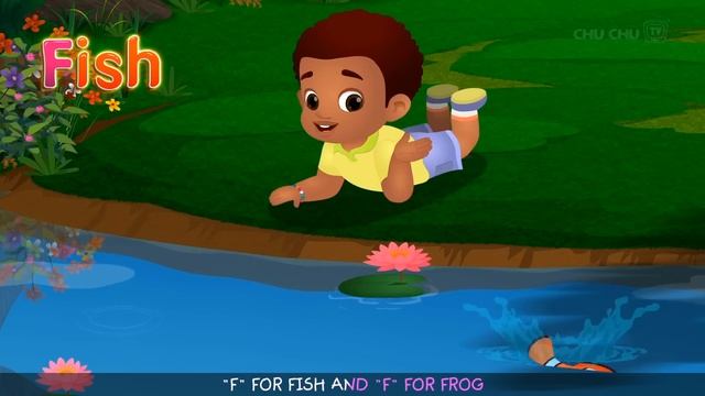 ABCDEFGHIJ songs with Phonics Sounds & Words for Children | Learning English with ChuChu TV смотреть онлайн