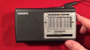 XHDATA D-219 AM FM Shortwave Radio Review