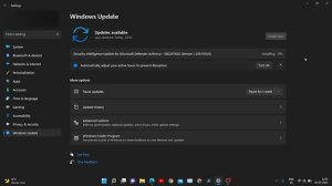 SECURITY INTELLIGENCE UPDATE FOR MICROSOFT DEFENDER ANTIVIRUS - KB2267602 (VERSION 1.359.1160.0)