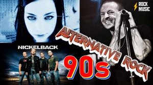 Linkin Park, Creed, Nickelback, Metallica, Coldplay, Evanescence | Alternative Rock Of The 90s 2000