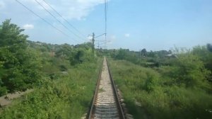 Абхазия из окна поезда, Гудаута-Веселое, ч.2