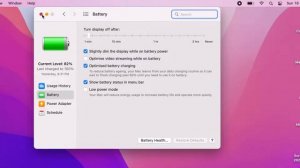 How to Check Battery Percentage in Menu Bar (MacBook Pro)