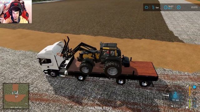 TRANSPORTANDO UM TRATOR FILIPADO | Farming Simulator 22 | Pioneiros Map - Ep 09 смотреть онлайн