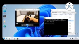 Realistic minecraft angry steve has BSOD, but is windows 11 (win7 simulator)