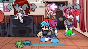 Sansational V2 Monika Cover - Psych Engine - ( Android / PC ) - FNF Cover