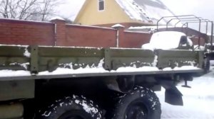 ЗИЛ-157 с консервации. Звук работы мотора