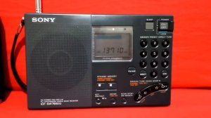 Sony ICF-SW7600GR  Sony ICF-SW7600G Shortwave Comparison Test