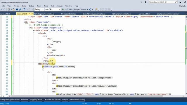Business ERP Part 15 Stock Categories in ASP NET MVC