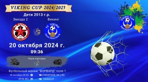 ФК "Звезда 2" - ФК "Викинг"/VIKING CUP, Игра №2, 20-10-2024 9:36