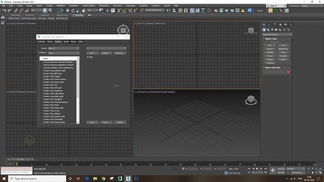 How to get back V-Ray Toolbar/ Corona Toolbar | command panel | How to add new a Toolbar in 3ds Max смотреть онлайн