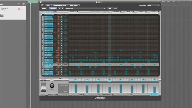 Logic Pro Ultrabeat Drum Tutorial - How To смотреть онлайн