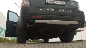 Выхлоп рендж ровер Land Rover Range Rover Sport