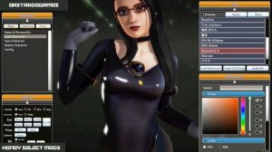 Honey Select Mod Vayonetta