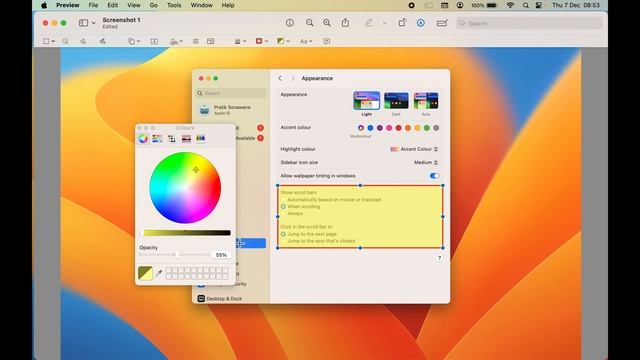 How to Highlight Screenshots in Mac?