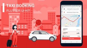 Taxi booking App - Flutter UI Kit