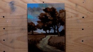 Summer Path Oil Painting session!