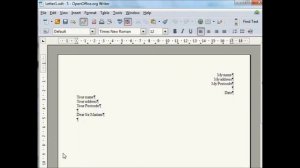 How to print from OpenOffice