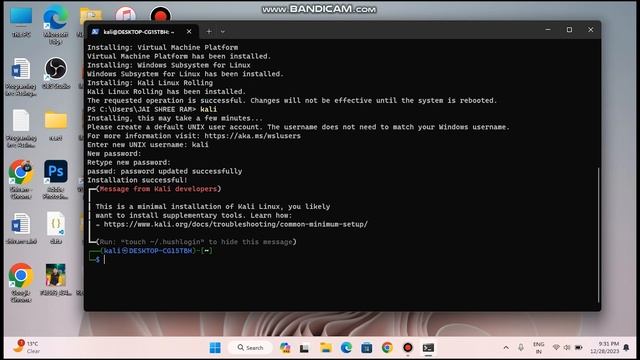 How to Install kali linux using wsl (windows subsystem for linux) смотреть онлайн