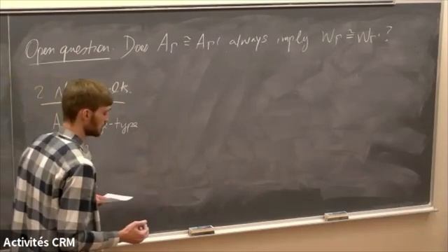 Nicolas Vaskou: The isomorphism problem for Artin groups. смотреть онлайн