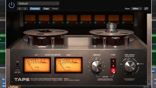 Softube Tape Review - A First Impression for Softube Tape Plugin
